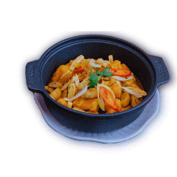 Ba Chỉ Nấm Rơm Kho Tộ