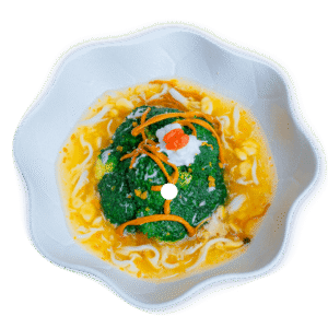 Bông Cải Nấm Hoàng Kim Sốt Đông Trùng