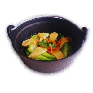 Cải Thìa Sốt Nấm Bạch Linh