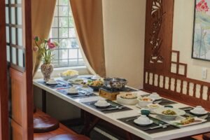 đặt tiệc chay tại Diệu Cát Tường