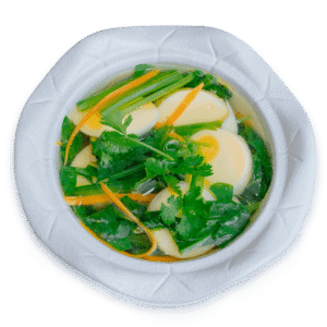 Canh Bó Xôi Nấu Đậu Hủ Nấm