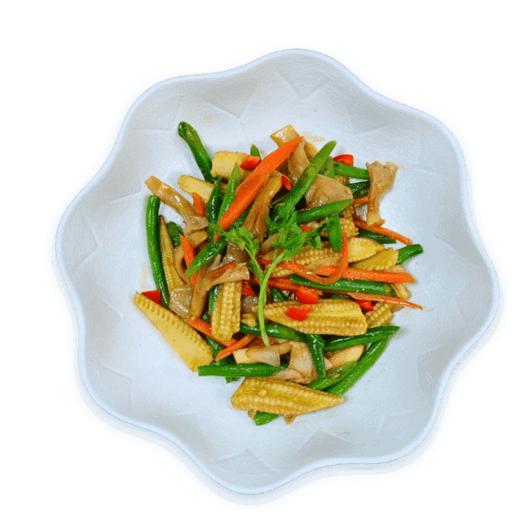 Rau Xào Ngũ Sắc