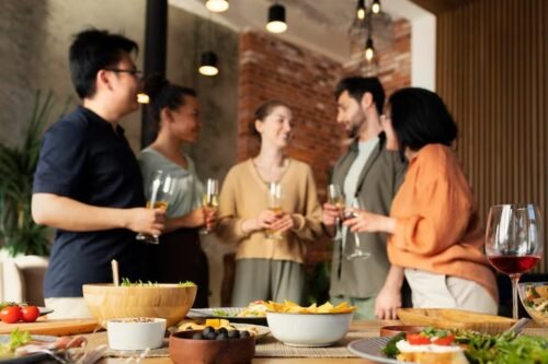 tiệc chay cho doanh nghiệp tại nhà hàng chay Diệu Cát Tường