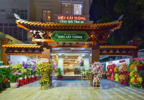 nhà hàng chay Diệu Cát Tường