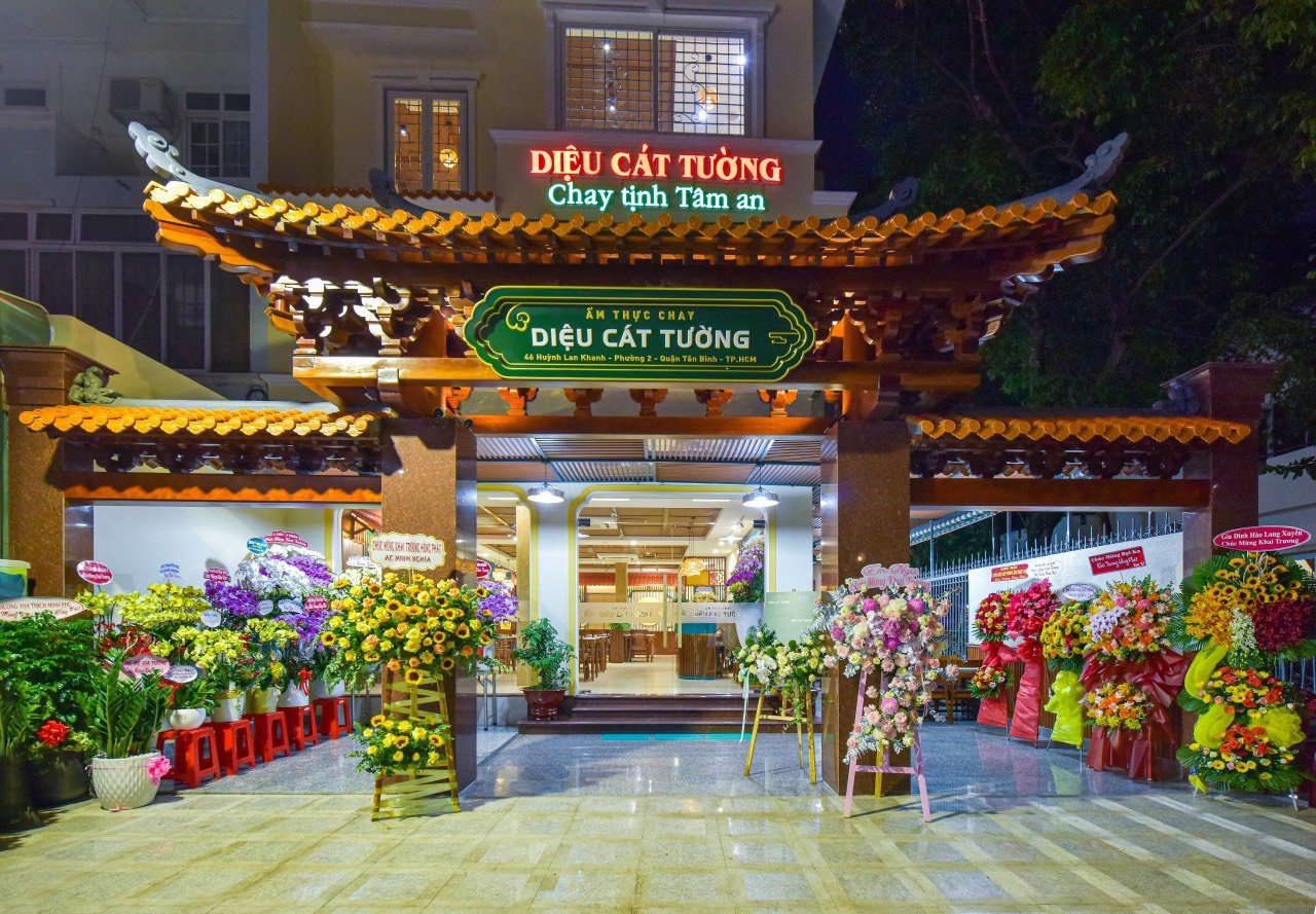 nhà hàng chay Diệu Cát Tường